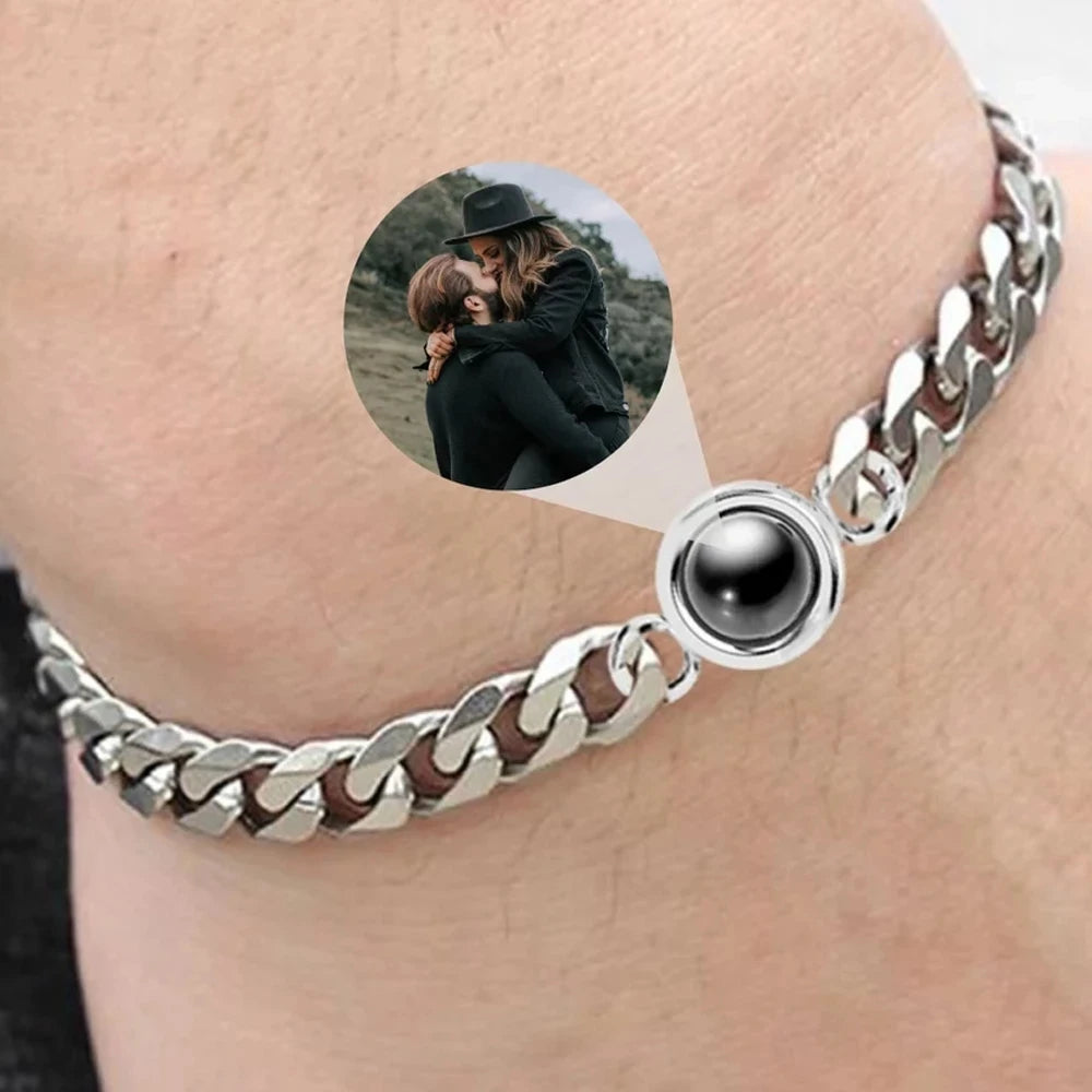 Custom Photo Bracelet Projection Bracelet